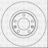 BORG & BECK BBD5350 Brake Disc